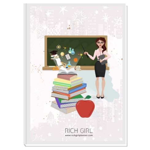 I AM A TEACHER 3 - ДИЗАЙНЕРСКИ ПЛАНЕР RICH GIRL ЗА УЧИТЕЛИ 