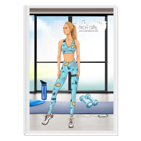MY BEST VERSION 2 (blond) - фитнес планер за по-добра форма и самочувствие