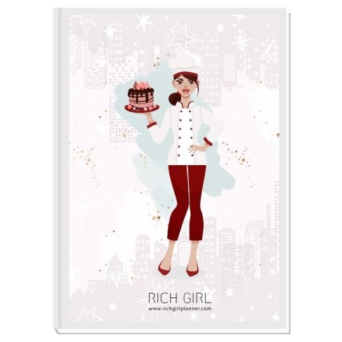 I AM A MASTER CHEF 2 - ДИЗАЙНЕРСКИ ПЛАНЕР RICH GIRL ЗА КУЛИНАРНИ ЕКСПЕРТИ