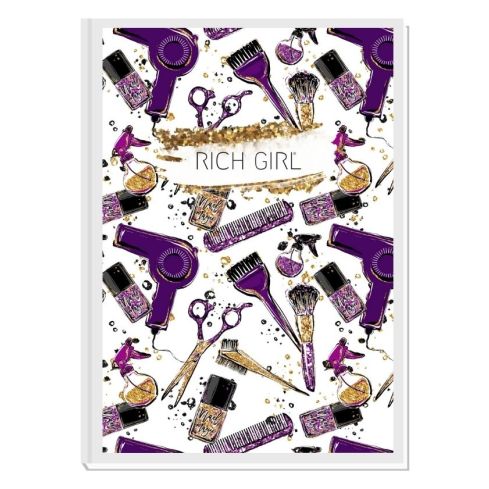 I AM A HAIR STYLIST 1 - ДИЗАЙНЕРСКИ ПЛАНЕР RICH GIRL ЗА ФРИЗЬОРИ